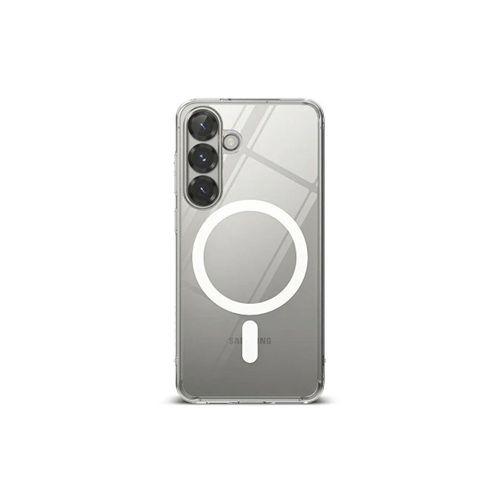 Samsung S24 FE Magsafe Sert Şeffaf Telefon Kılıfı