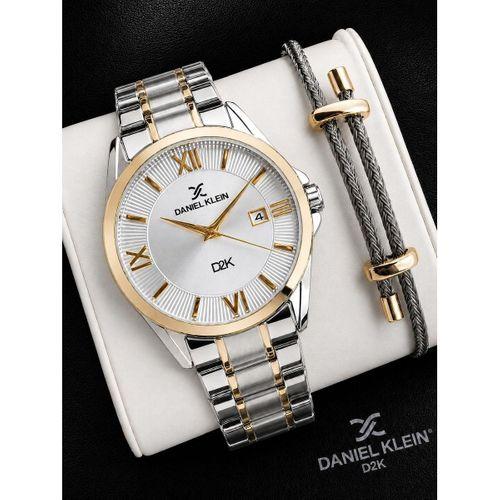 Daniel Klein Premium Çelik Kordon 2 Yıl Garantili 3 Atm Suya Dayanıklı Erkek Kol Saati DKK.-F11098-4