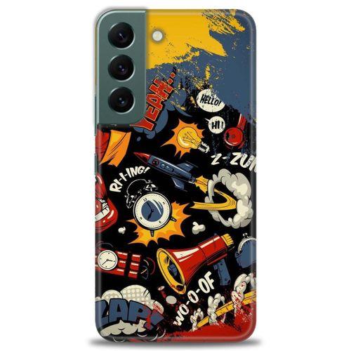 Samsung Galaxy S22 Kılıf HD Baskılı Kılıf - Z Zum! + Tam Ekran Koruyucu