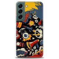 Samsung Galaxy S22 Kılıf HD Baskılı Kılıf - Z Zum! + Tam Ekran Koruyucu