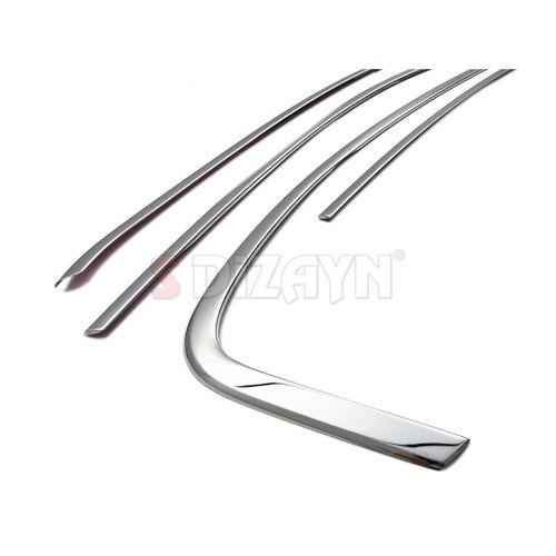 S-Dizayn Fiat Egea Cross Krom Cam Üst Çıtası 4 Prç. 2020 Üzeri (Mat Krom) A+ Kalite