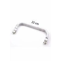 Gizli Metal Çanta Bursu – 22 cm - Metal Çanta Aparatı Çanta Aksesuarı
