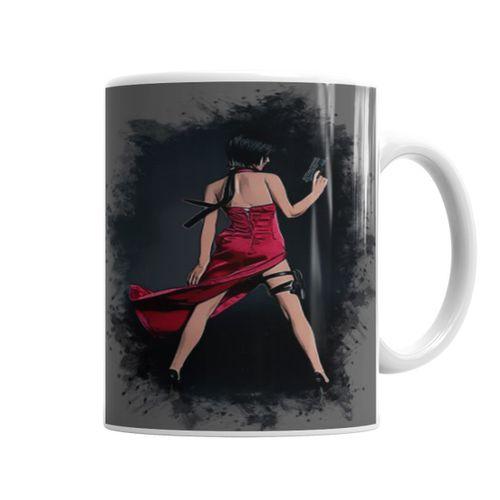 Ada Wong Resident Evil Onesie Kupa Bardak Porselen