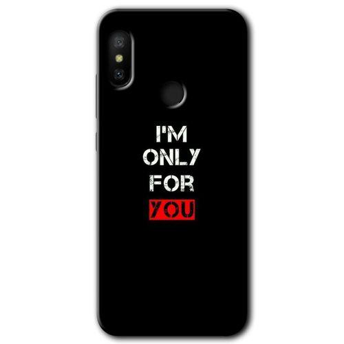 Xiaomi Mi A2 Lite HD Baskılı Kılıf + 9D Tam Ekran Koruyucu - For You