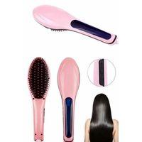 Saç Fırça Akıllı Lcd Ekran Pratik Saç Düzleştirici Tarak Pratik Taşınabilir