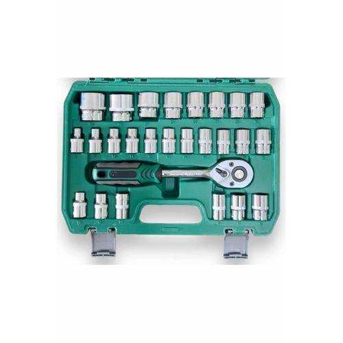 32 Parça Profesyonel Lokma Takımı 1/2 Cr-v Çeliği (32 Parça)