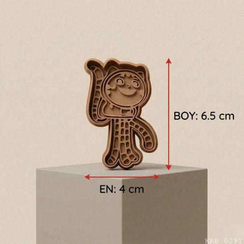 5Li Uzun Kuyruklu Kedi Hamur Şekillendirici Kurabiye Kalıbı Oyun Hamuru Kalıbı 6 5 cm