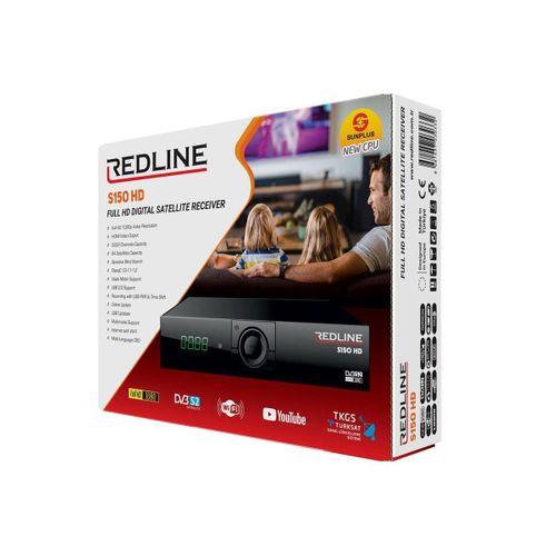 Redline S150 Kasalı HD Uydu Alıcı-Hdmı ve Scart Bağlantı Özellikli