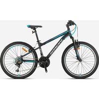 Kron Vortex 4.0 24 Jant Çocuk Bisikleti Mat Siyah-Mavi