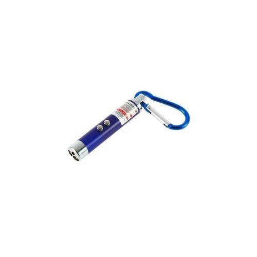 El Feneri Anahtarlık Işıklı Anahtarlık 3 Fonksyonlu Lazer Led Fener