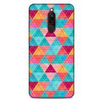 Geometrix 18 Xiaomi Redmi 8 Kılıf Silikon Kapak