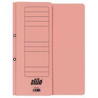 STİLO LUX YARIM KAPAK TELLİ DOSYA ( PEMBE ) ( 10 ADET )