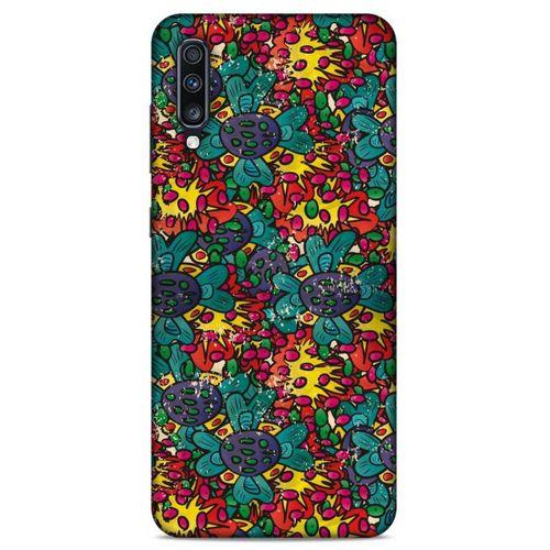 Lopard Samsung Galaxy A70 Uyumlu Kılıf Soyut Sanat (29) Baskılı Arka Koruma Kılıfı