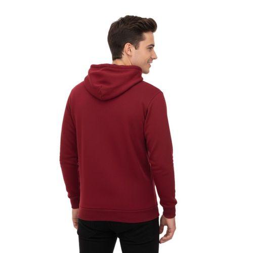 Erkek Bordo Kapüşonlu Sweatshirt Cal BGL-ST02286