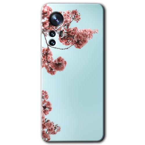Xiaomi Mi 12 Kılıf HD Desen Baskılı Arka Kapak - Japon Çiçeği