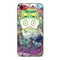 Apple iPhone SE 2020 Uyumlu Kılıf Rick And Morty (48) Bumper Kılıf Decoy Jerrys