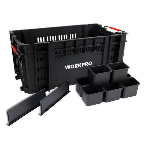 WORKPRO WP283028 46Lt 55,7x32,2x25cm Üstü Açık Profesyonel Takım Çantası
