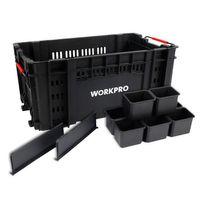 WORKPRO WP283028 46Lt 55,7x32,2x25cm Üstü Açık Profesyonel Takım Çantası