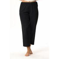 Şile Bezi Pamuk Rahat Kesim Beli Lastikli Jüpon Pantolon Astarı Siyah Syh