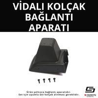 S-Dizayn Ford Fiesta ABS Vidalı Kol Dayama Kolçak Alt Adaptör 2009-2017 A+Kalite