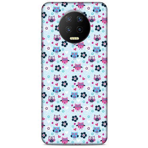 Lopard İnfinix Note 7 Uyumlu Kılıf Baykuşlar (4) Koruma Kılıfı