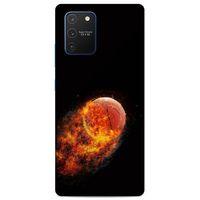 Lopard Samsung Galaxy S10 Lite Uyumlu Kılıf FireX (32) Soft Silikon Kılıf Basketbol Topu