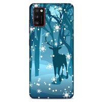 Lopard Samsung Galaxy A41 Uyumlu Kılıf SnowiX (28) Arka Kapak