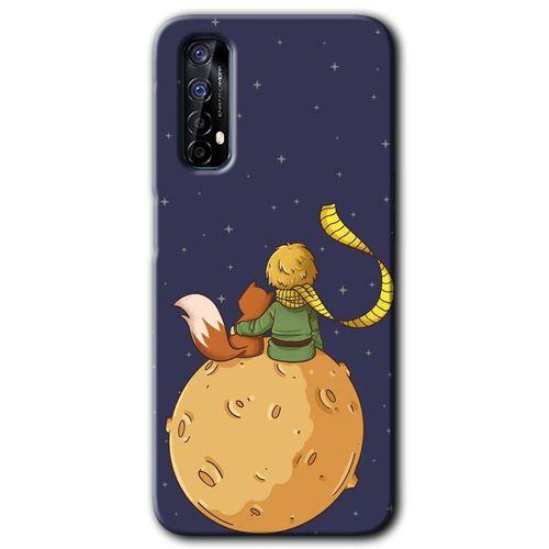 Potkal Hediye Fabrikası Realme 7 Kılıf HD Desen Baskılı Arka Kapak - Küçük Prens