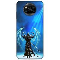 Lopard Xiaomi Redmi Poco X3 Uyumlu Kılıf GameX (47) Crystal Flex Kılıf Mavi