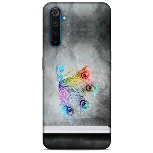 Oppo Realme 6 Pro Kılıf Desenli Özel Seri Tüyler (38) Neo Hybrid Kılıf