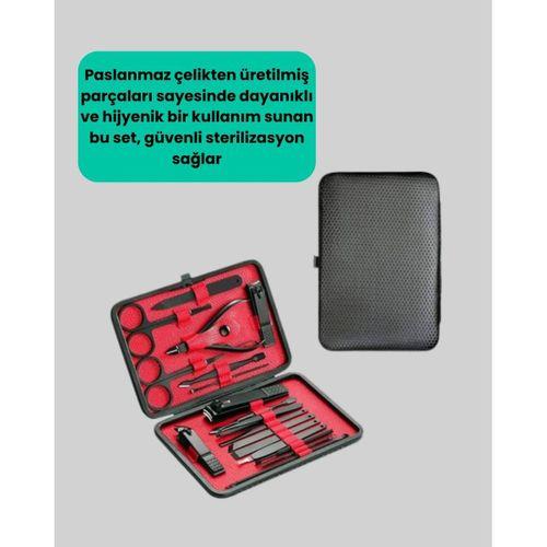 Kompakt Ve Şık Tasarımlı 17 Parça Bakım Seti