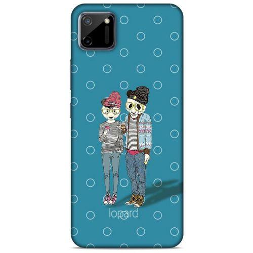 Oppo Realme C11 Kılıf FunnyMaX (16) Kalın Kılıf Mavi