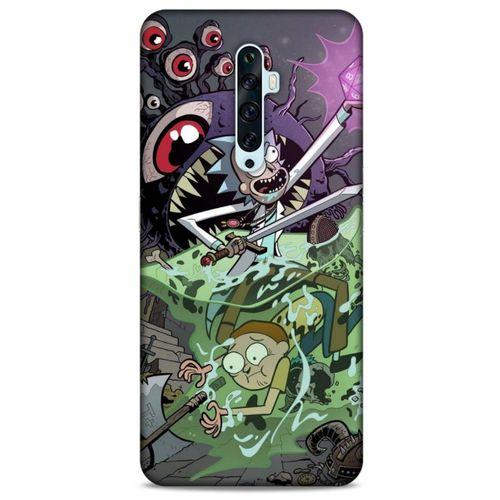 Oppo Reno 2z Uyumlu Kılıf Rick And Morty (25) Antişok Kapak Tricia Lange