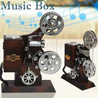 Film Makinesi Tasarımlı Müzik Kutusu