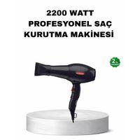 Profesyonel Saç Kurutma Makinesi – Ac Motor, Soğuk Üfleme, 2 Hız Kademesi