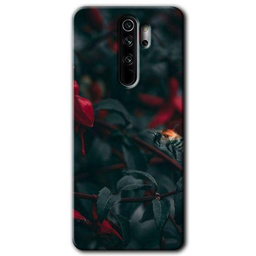 Potkal Hediye Fabrikası Xiaomi Redmi Note 8 Pro Kılıf HD Desen Baskılı Arka Kapak - Avcı Arı