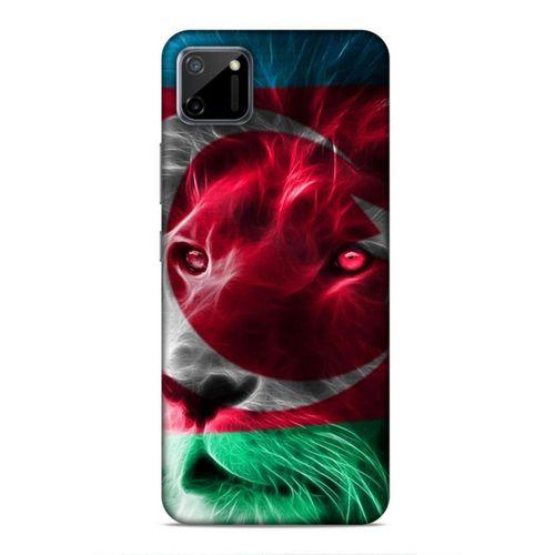 Realme C11 Uyumlu Kılıf Azarbaijan (23) Ultra Koruma Kılıfı Aslan Bayrak