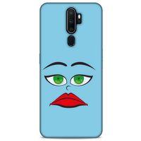 Emojix (76) Oppo A5 2020 Kılıf Silikon Kapak Desenli