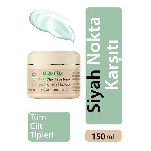 Agarta Yeşil Kil Yüz Maskesi 150ml