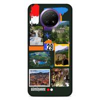 Lopard Xiaomi Redmi Note 9 5g Uyumlu Kılıf Şehirli ※ (29) Gümüşhane Arka Koruma Kılıfı