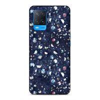 Oppo A54 4G Uyumlu Kılıf Utopia (36) Glitter Kılıf Kahverengi
