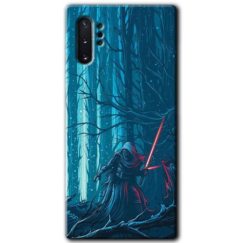 Galaxy Note 10 Plus Kılıf HD Desen Baskılı Arka Kapak - Jedi + Kırılmaz Cam