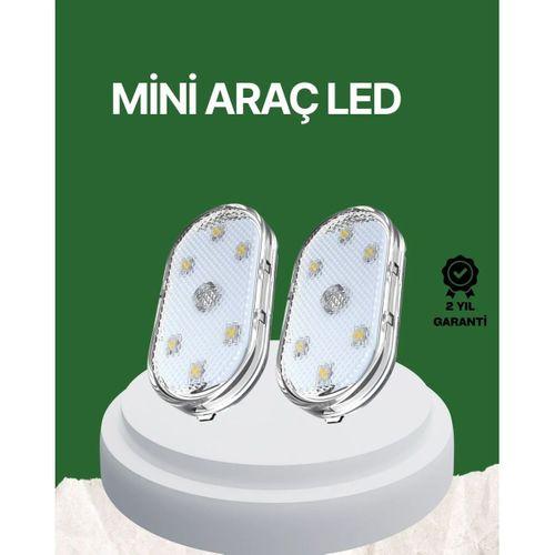 Dokunmatik Sensörlü Şarjlı Araç İçi Ambiyans Aydınlatma