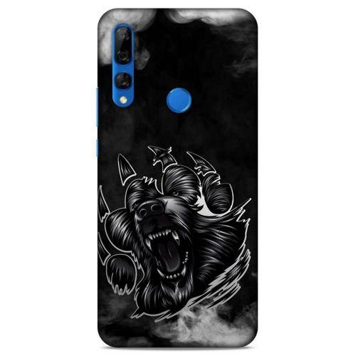 Lopard Huawei Y9 Prime 2019 Uyumlu Kılıf Tattoo's (19) Kılıfları Siyah