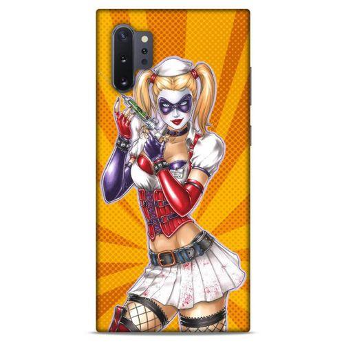 Samsung Galaxy Note 10 Plus Uyumlu Kılıf Harley Quinn (42) Rugged Armor Kılıf Mandalina