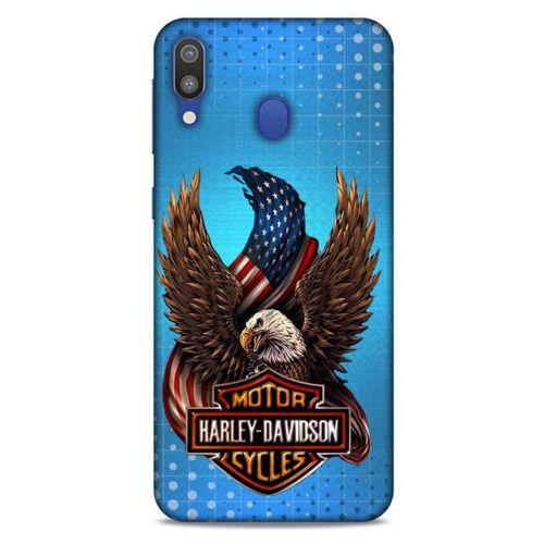 Samsung Galaxy M20 Uyumlu Kılıf Motorsiklet (38) Neo Hybrid Kılıf Harley Davidson