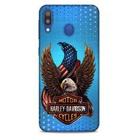 Samsung Galaxy M20 Uyumlu Kılıf Motorsiklet (38) Neo Hybrid Kılıf Harley Davidson