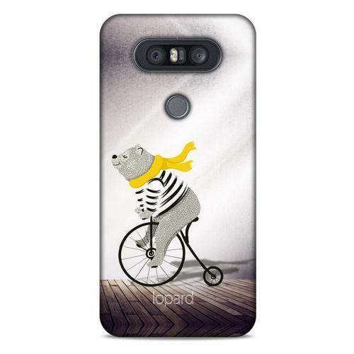 LG K41S - K51S Kılıf FunnyMaX (11) Tam Koruma Kahve Ayı