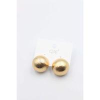 Mat Top Küpe - Altın