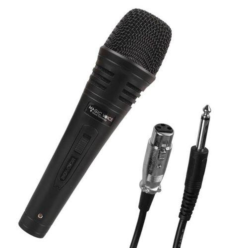 MagicVoice MV-1310 Dinamik Profesyonel Kablolu EL Mikrofonu XLR Girişli Alüminyum (5 Metre Kablolu)